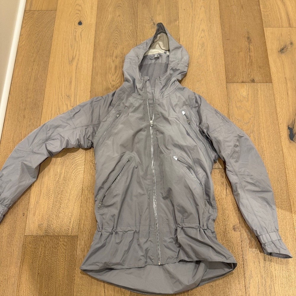 lululemon athletica Gray Hooded Jacket